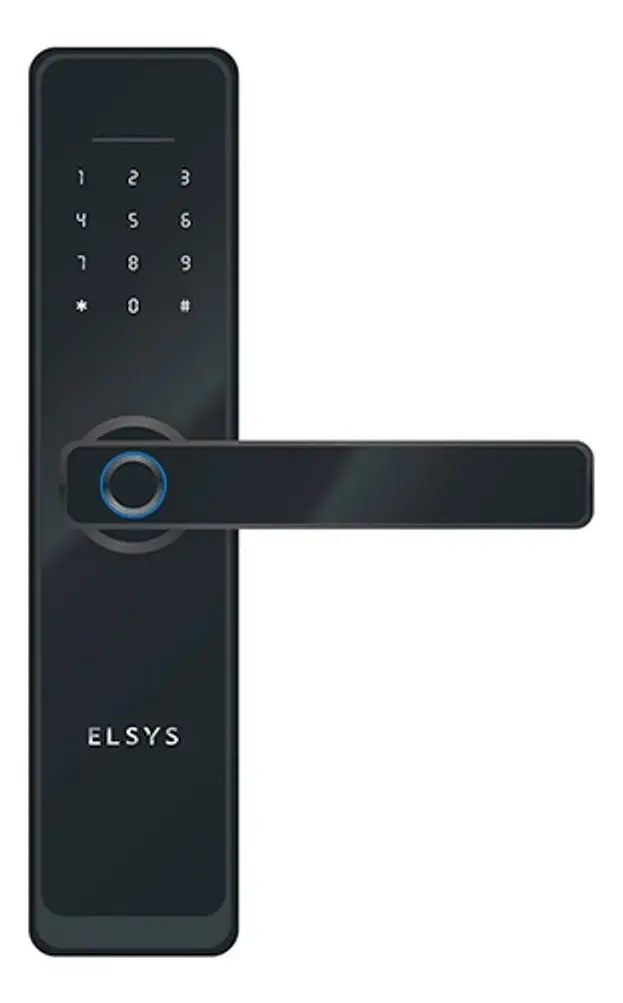 Fechadura Digital C/ Biometria E Wi-fi Smart De4000b Elsys