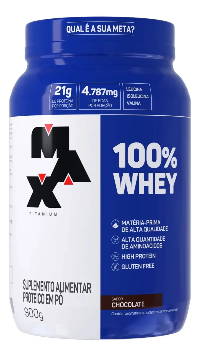 Max Titanium 100% Whey 900g