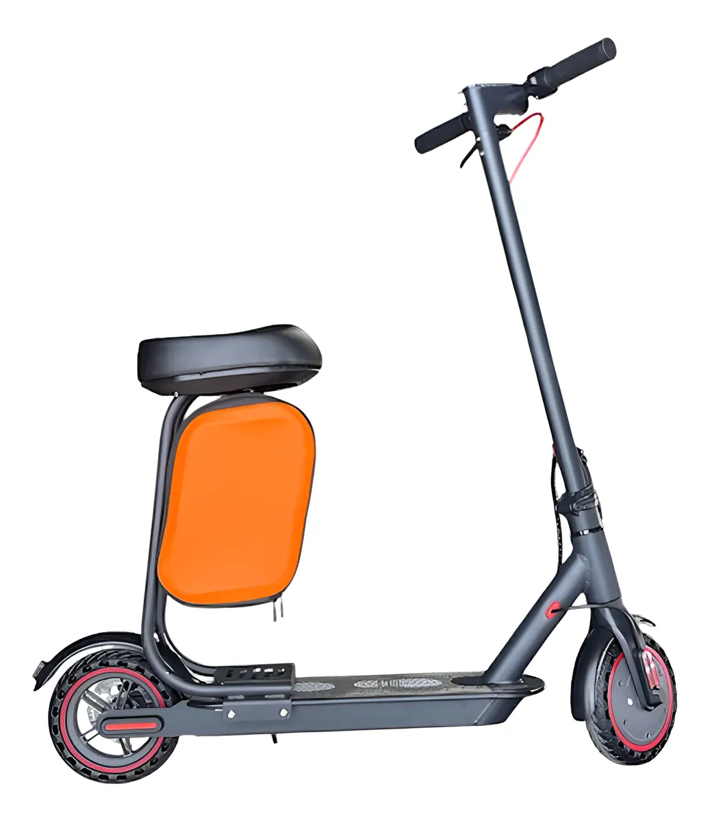 Patinete Elétrico Dobrável Portátil 30km/h Banco Bolsa
