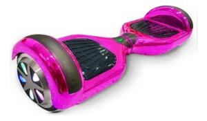Hoverboard Rosa Cromado
