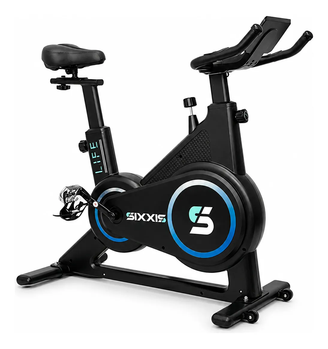 Bicicleta Ergométrica Spinning Sixxis Bluetooth Smart 16kg